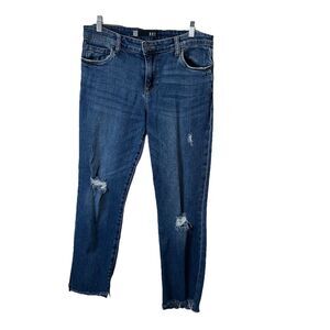 KUT From The Kloth Reese Women’s 8 Blue Denim High Rise Straight Leg Jeans